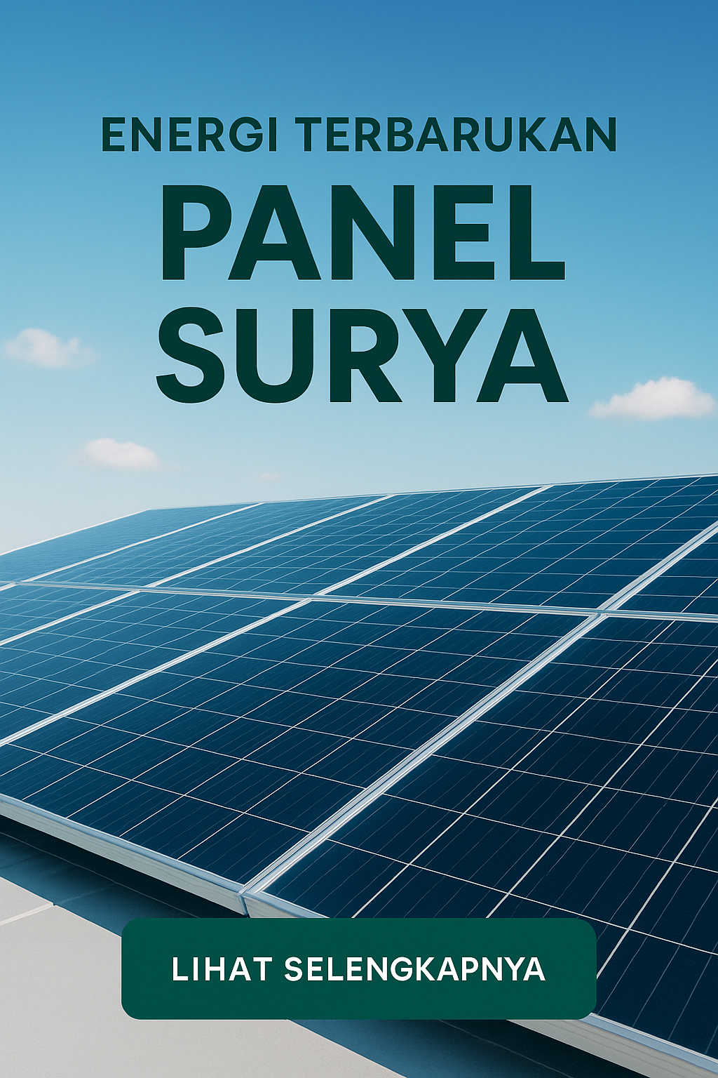 Energi Terbarukan - Panel Surya